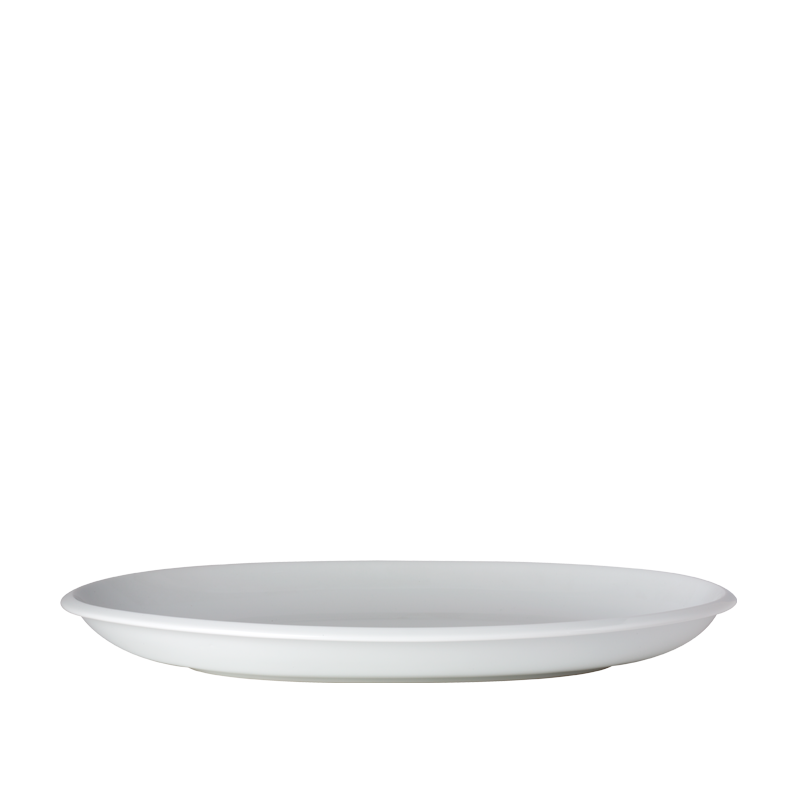 Teller Porzellan oval, 31 x 45 cm
