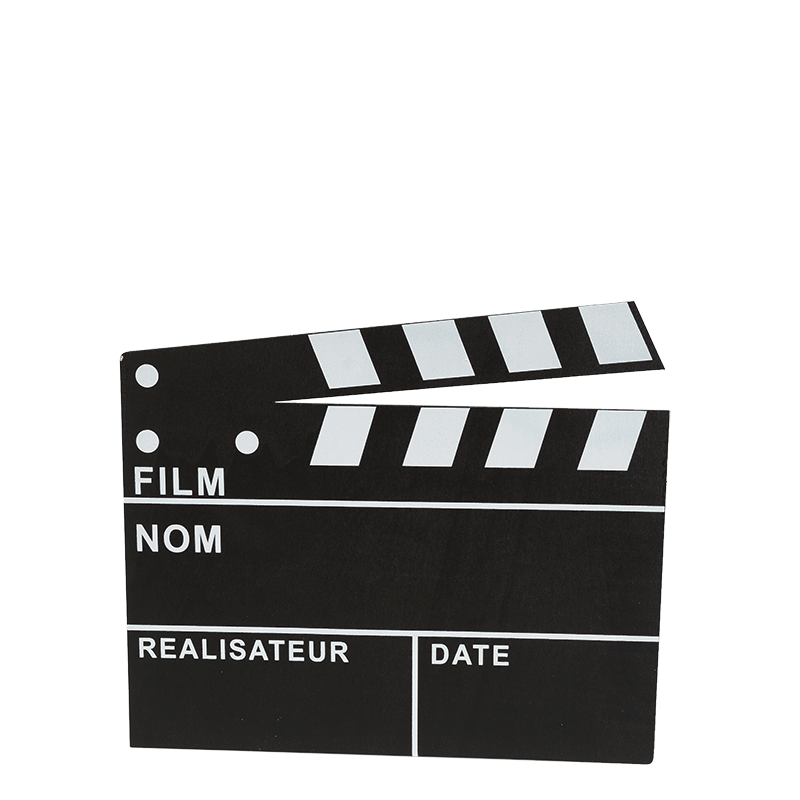 Filmklappe 30 x 26 cm