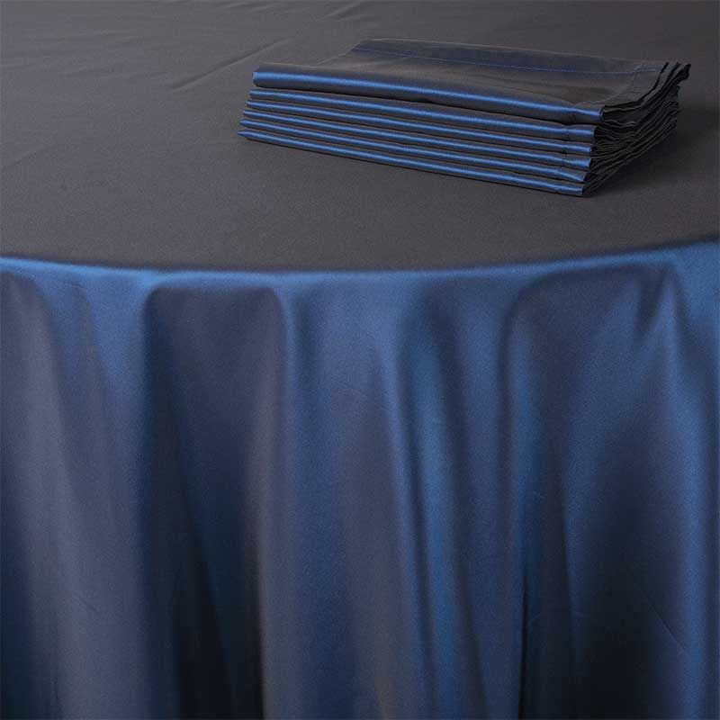 Tischtuch Toscana Nachtblau 210 x 210 cm