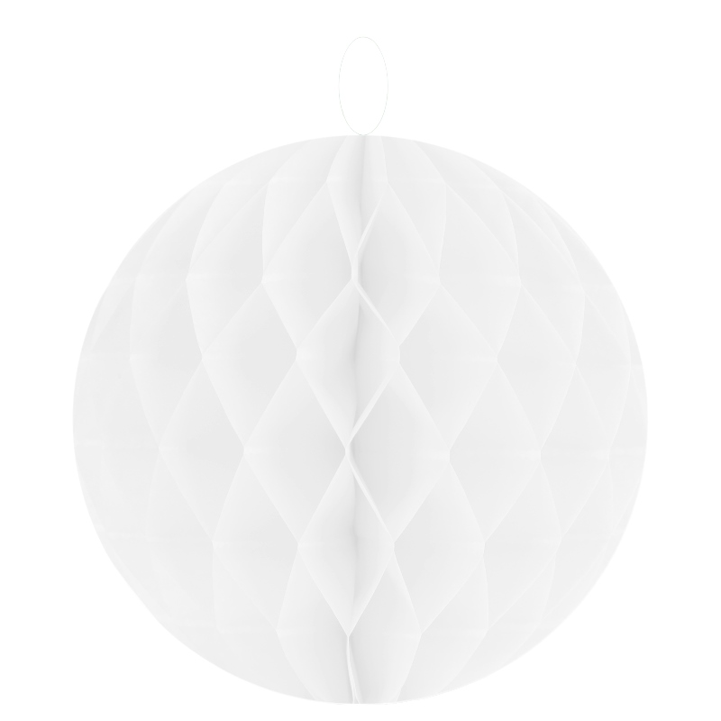 Dekorative weisse Kugel Ø 20 cm (2er Set)