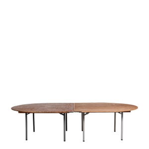 Table ovale de 150 x 300 cm