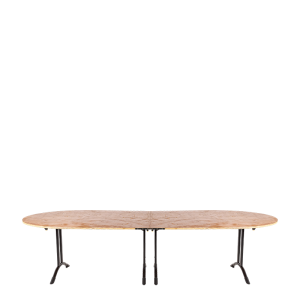 Table ovale 130 x 300 cm