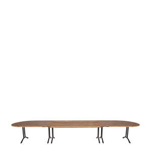Table ovale 130 x 500 cm