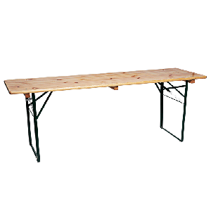 Table kermesse 80 x 220 cm H 78 cm