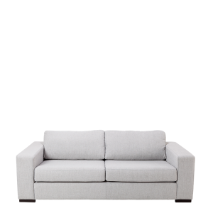 Sofa zwei Plätze Loft grau 196 x 80 cm H 73 cm