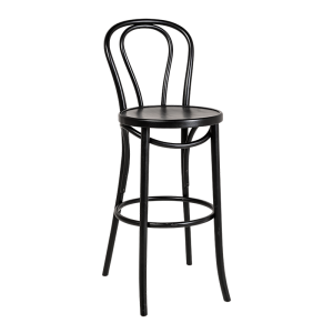 Barstuhl Bistro schwarz Ø 40 cm H 109 cm
