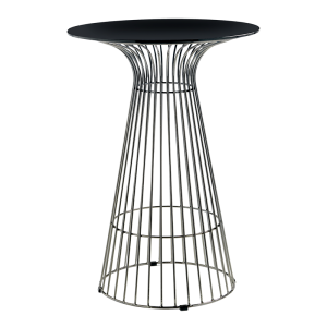 Mange-debout Filo acier H 104 cm Ø 65 cm