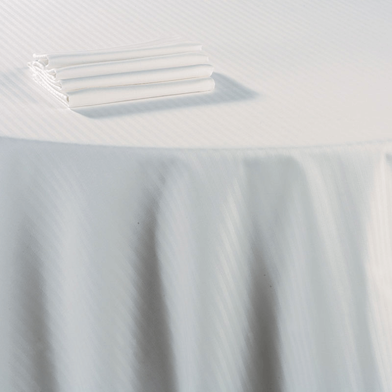 Tischtuch Baumwolle weiss 240 x 240 cm