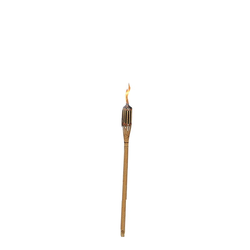 Gartenfackel H 110 cm + 50 cl Leuchtpetroleum