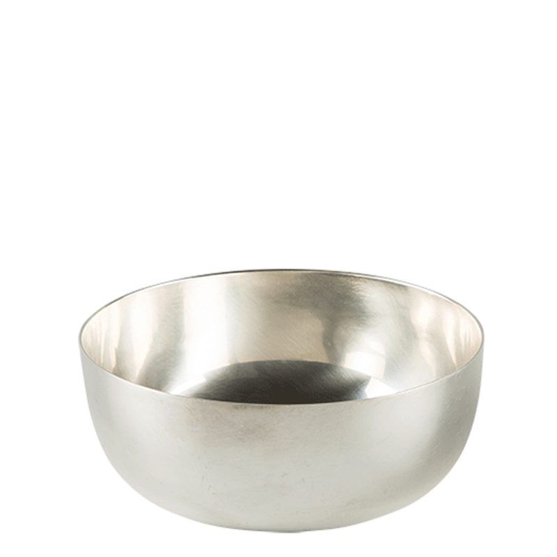 Bowl silber Ø 11,5 cm H 5,5 cm 40 cl