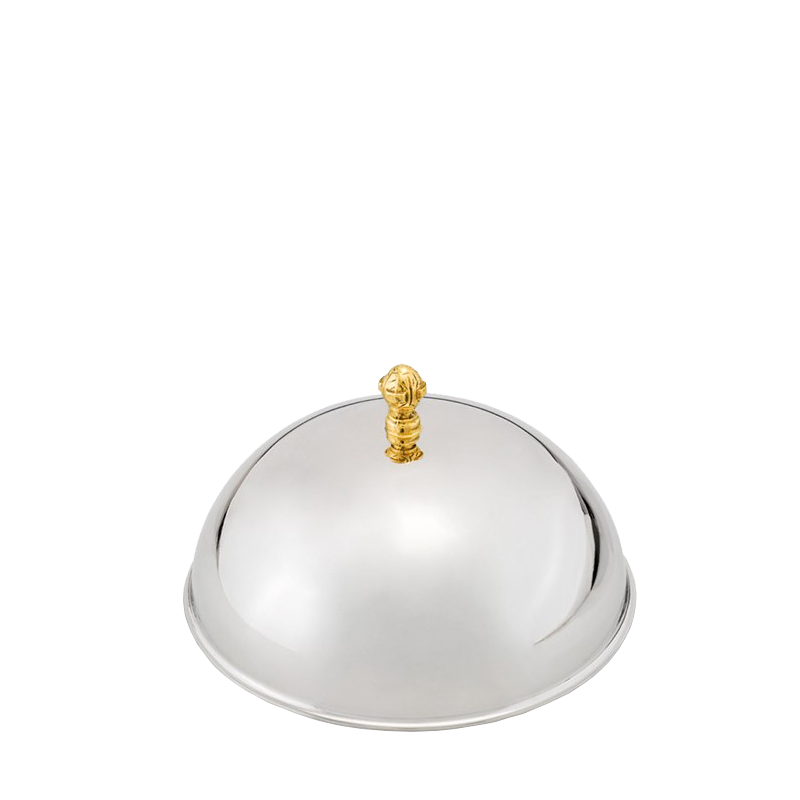 Cloche assiette inox Ø 23,5 cm H 11 cm