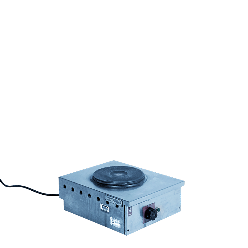 Heizplatte elektrisch einzeln 220 V / 16A einphasig - 2,6 kW