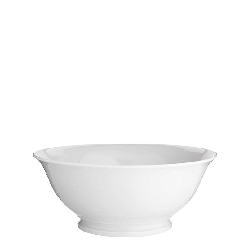 Saladier blanc Ø 25 cm H 10 cm 200 cl