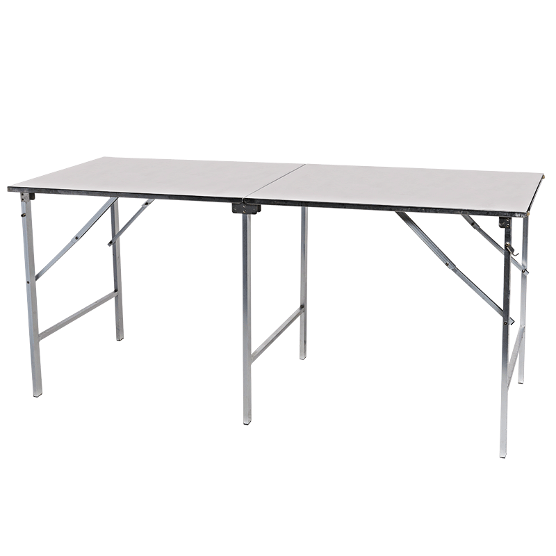 Officetisch klappbar Inox 80 x 200 cm H 90 cm