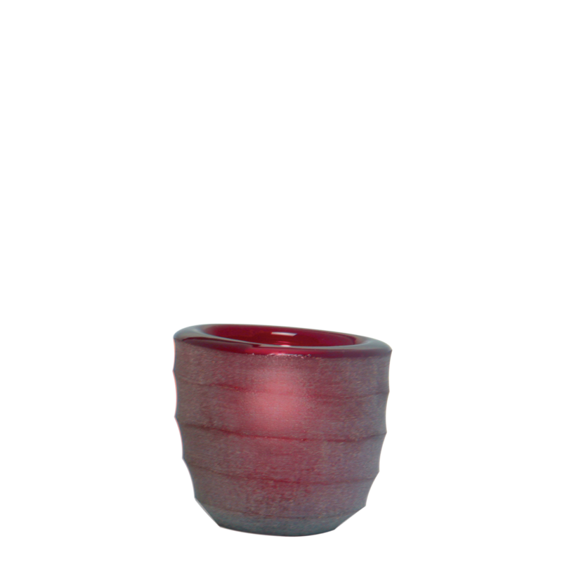 Tischlicht Capri Rubin Ø innen 5 cm Ø aussen 6,5 cm H 6 cm