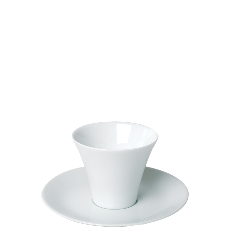 Tasse Kyoto weiss Ø 7,5 cm H 6,5 cm 11 cl