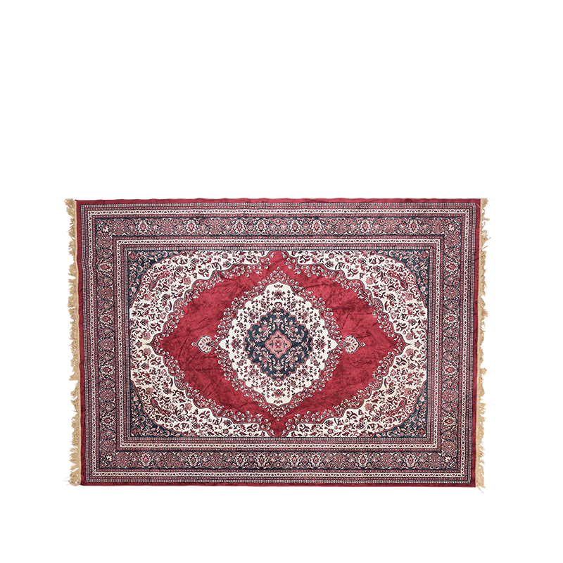 Teppich rötlich Vintage