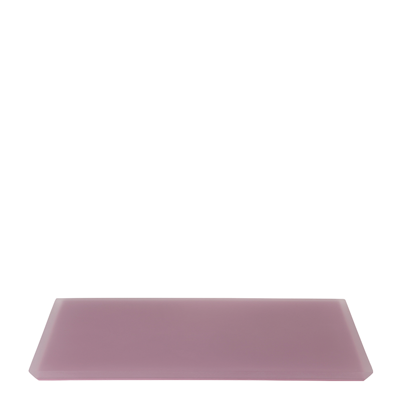 Tablett aus Kunstharz rosa 30 x 40 cm
