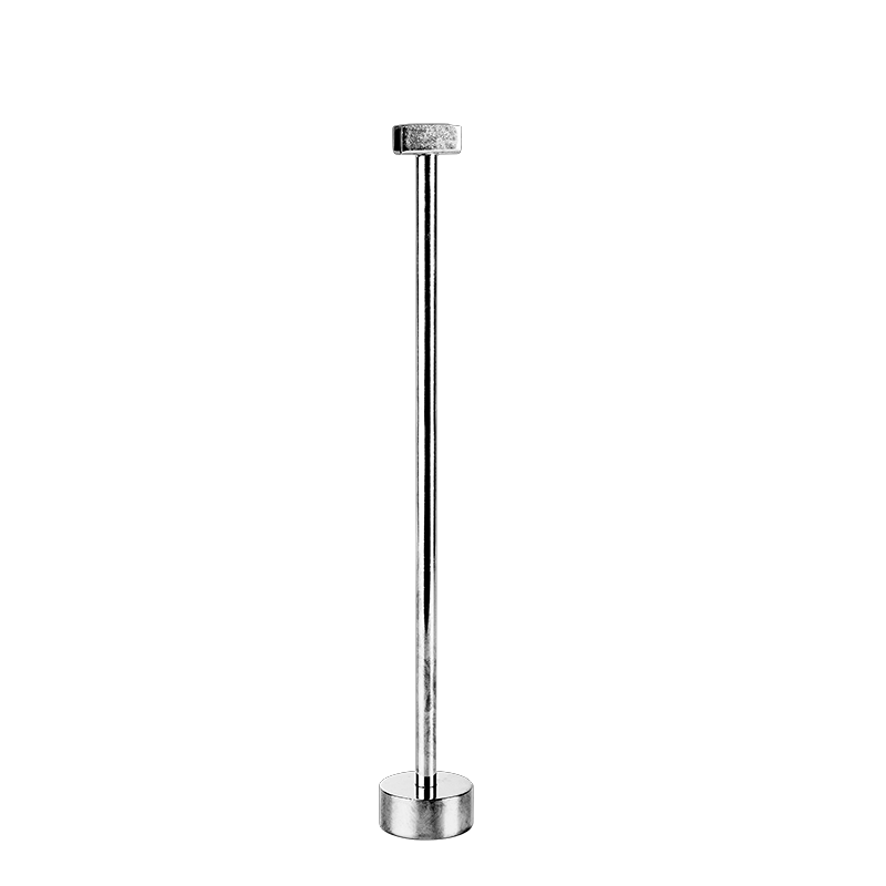 Tischnummernhalter / Menüträger Chrom H 31 cm