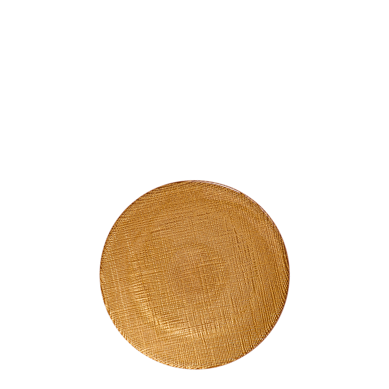 Assiette à pain Strass or Ø 14 cm