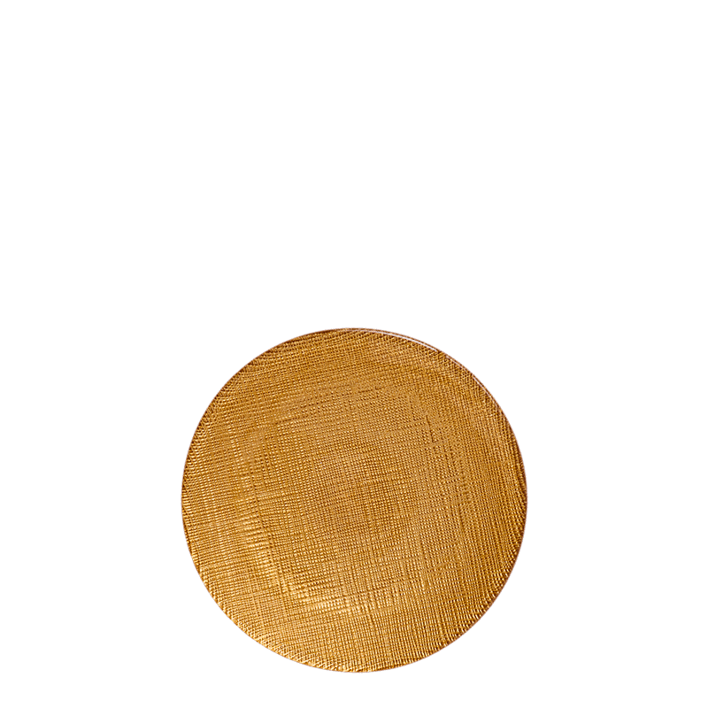 Brotteller Strass gold Ø 14 cm