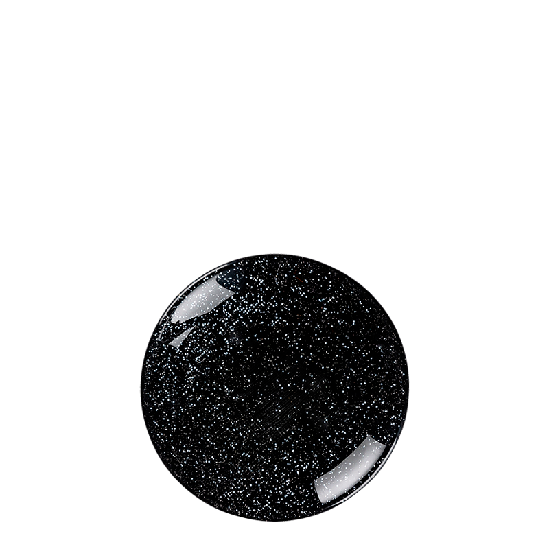 Brotteller Strass schwarz Ø 14 cm