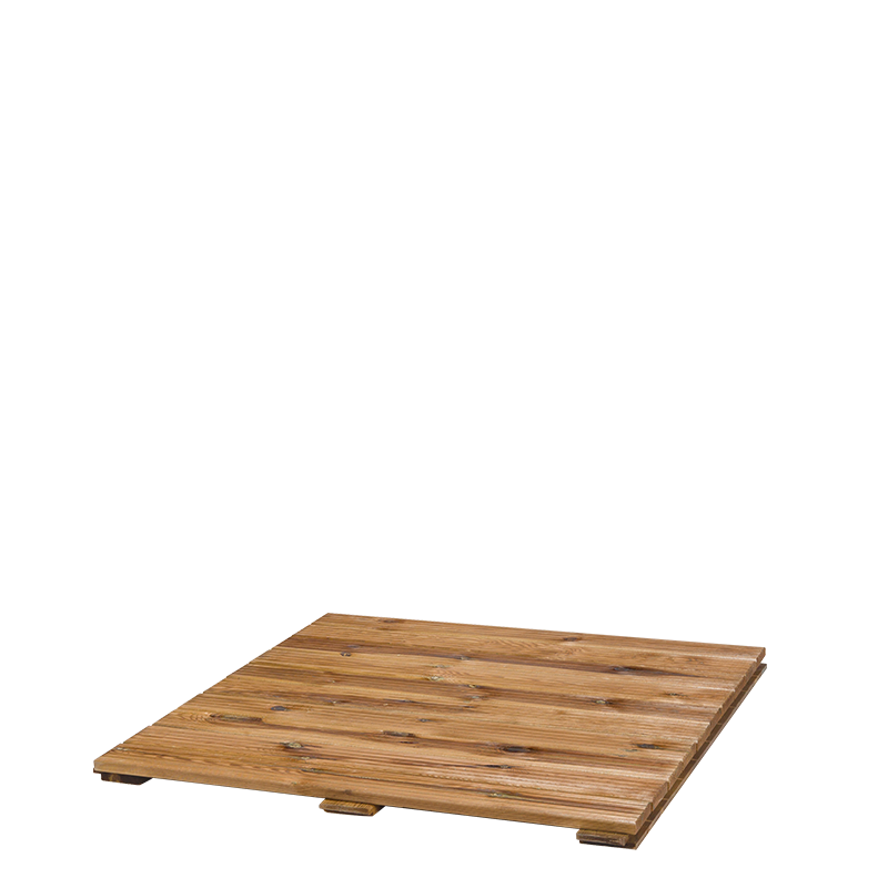 Holzboden 95 x 95 cm ohne Verlegung
