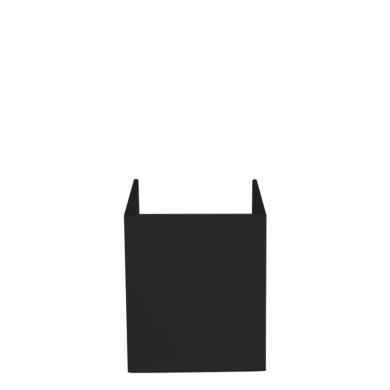 Abdeckung schwarz für Lichtspots 27 x 28 x 29 cm