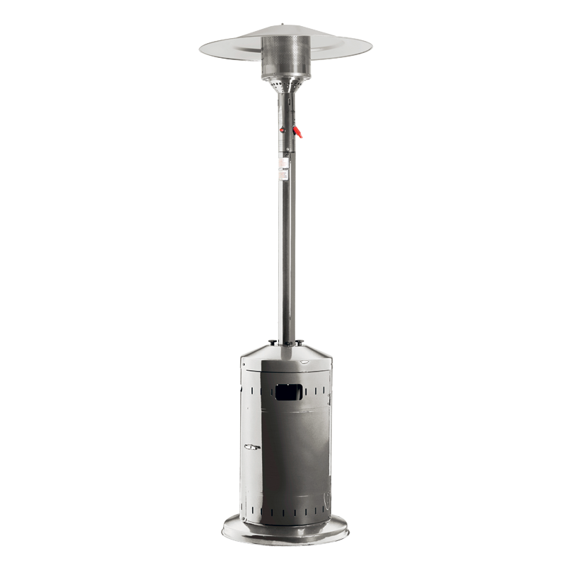 Terrassenheizung Stahl H 240 cm (Gas)