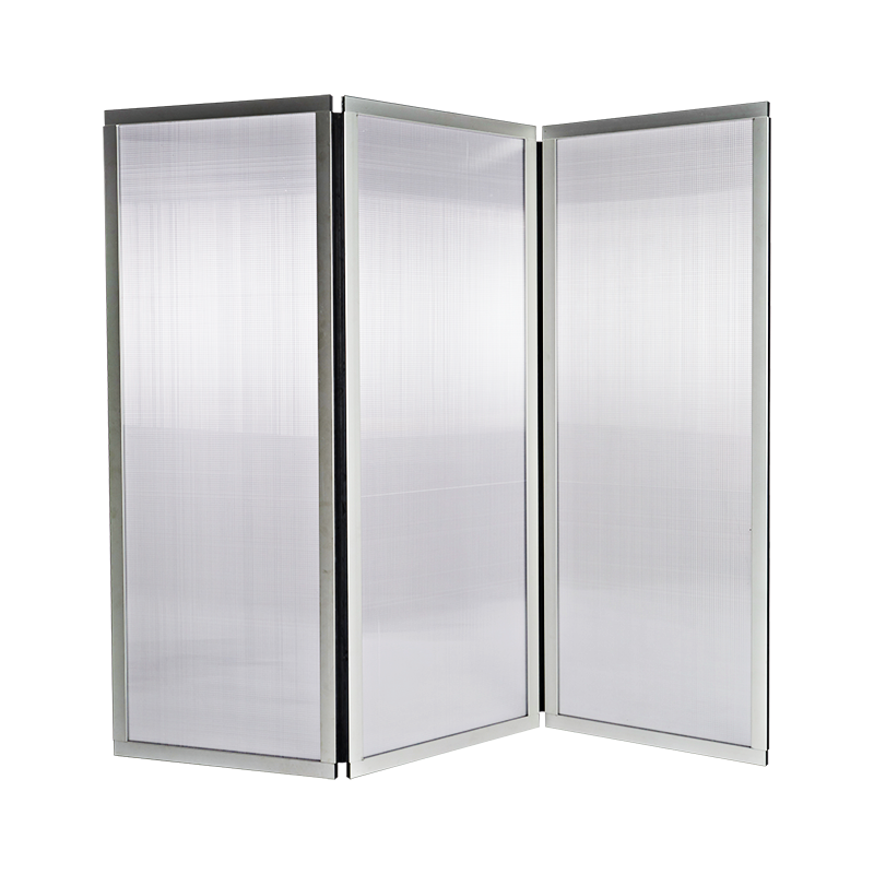 Paravent plexi L 210 cm (70 x 3) H 186 cm