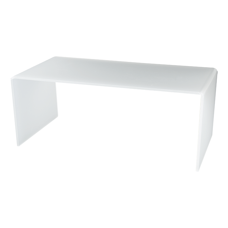 Vermietung 3-er Set Buffeterhöhungen Mini-Bank weiss - Options