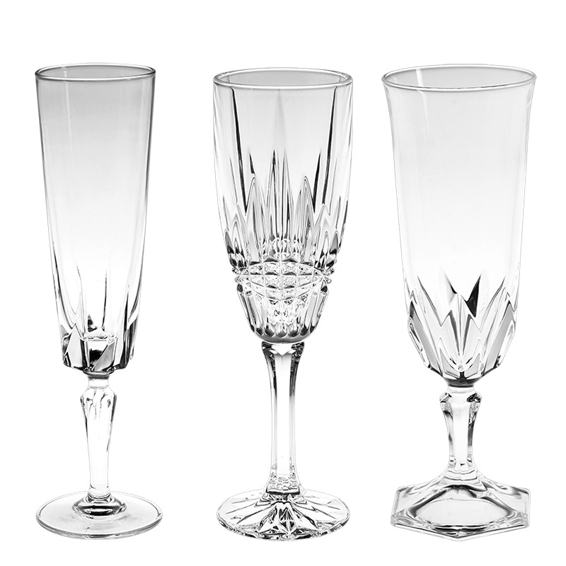 Champagnerglas Vintage Kristall Ø 5-6 cm H 15-19 cm 10-17 cl
