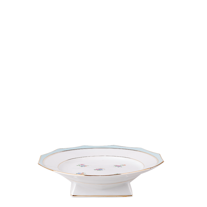 Obstschale Vintage tief floral
