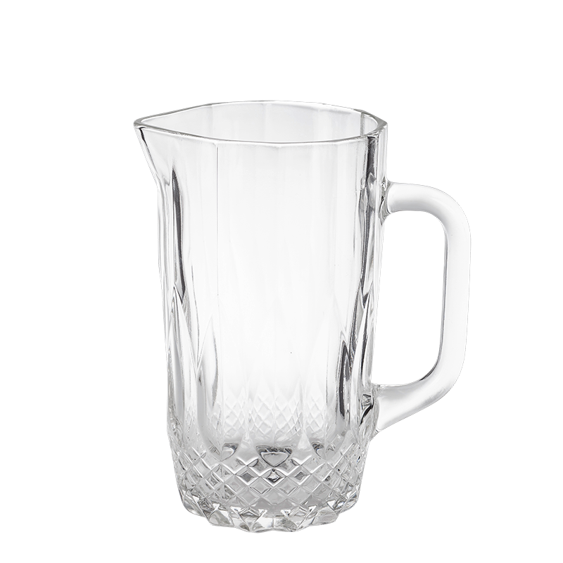 Wasserkrug aus Glas Vintage