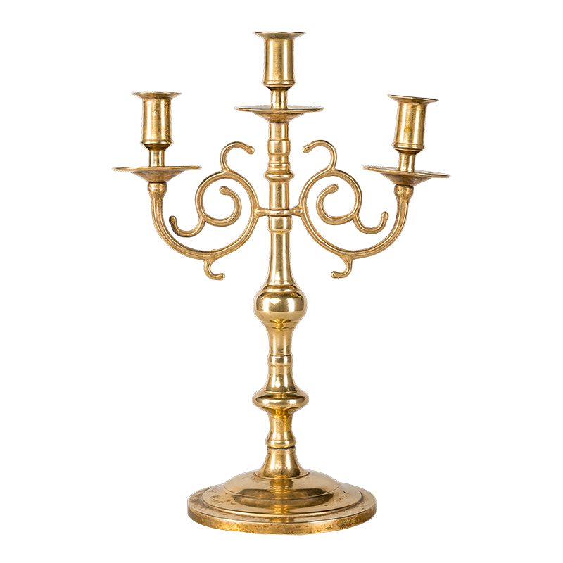 Kerzenständer Gold Vintage