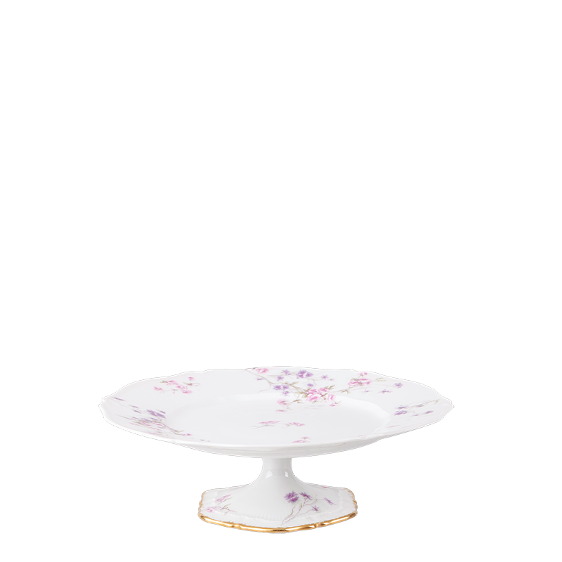 Obstschale Vintage hoch floral