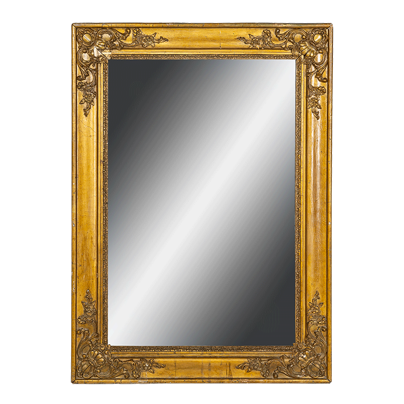 Miroir vintage grand format