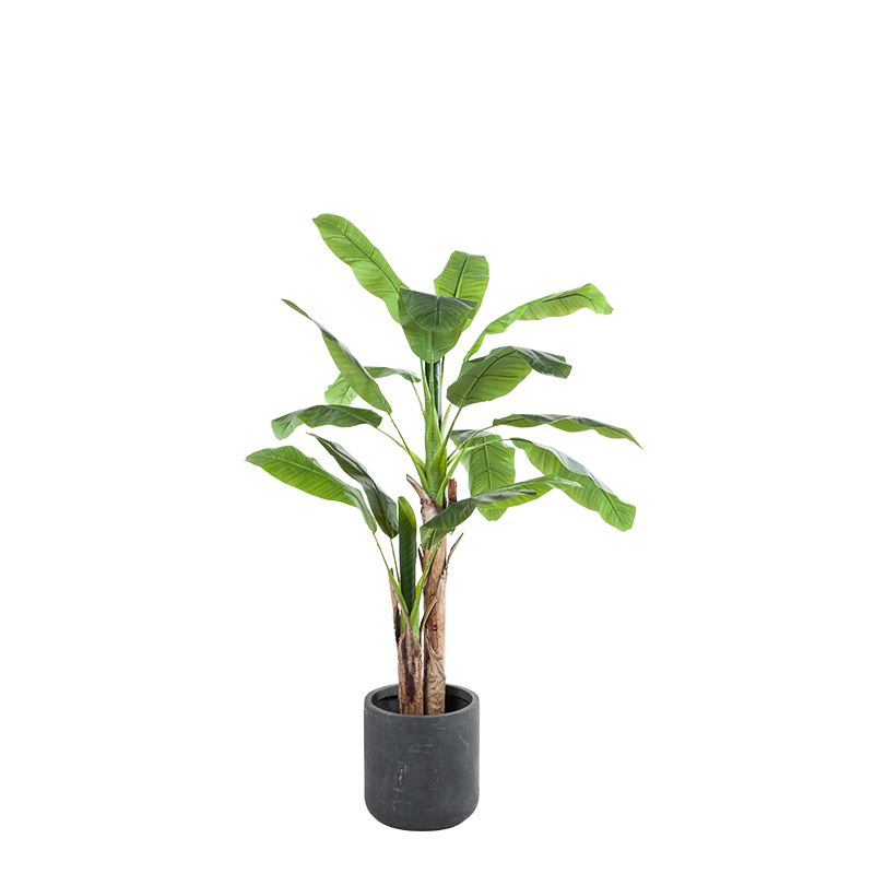 Künstlicher Bananenbaum H 180 cm mit Topf