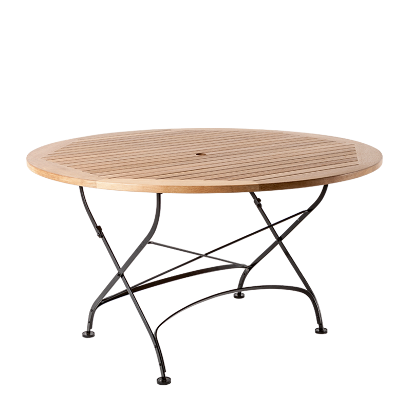 Tisch rund Wood Ø 135 cm H 75,5 cm