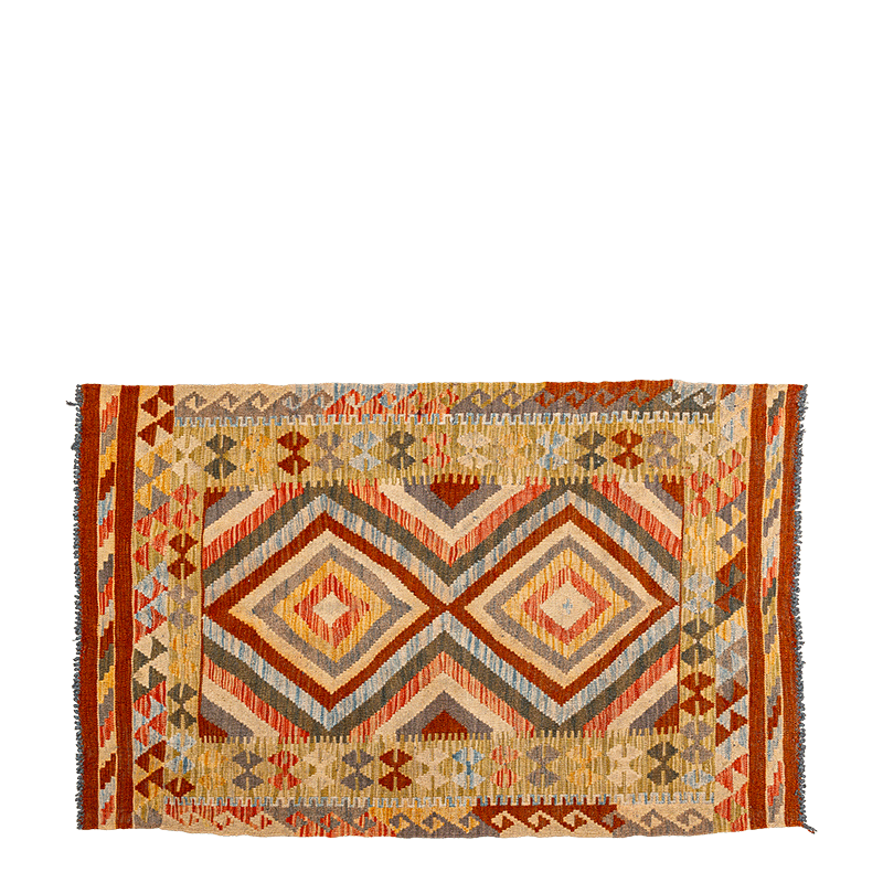 Tapis plaid Kilim vintage