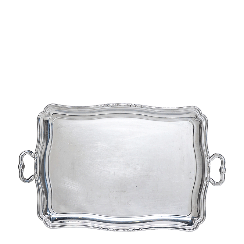 Platte Silber Vintage