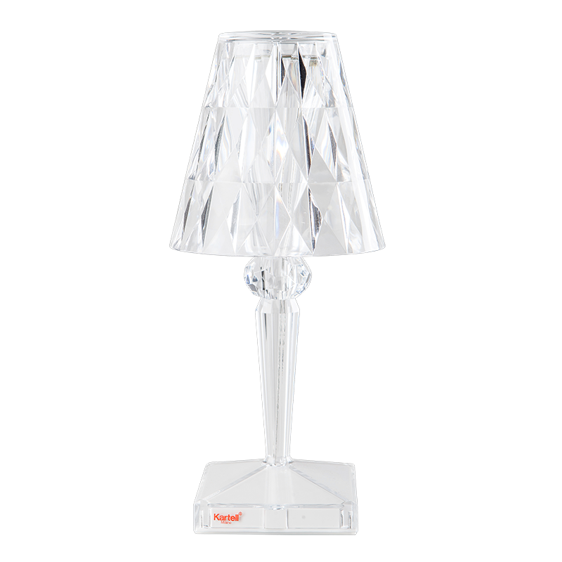 Lampe Prisma mit Akku H 22 cm