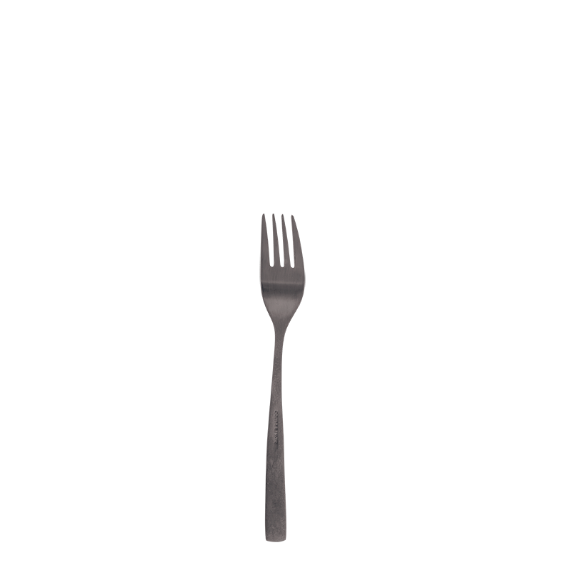 Cocktailgabel / Kuchengabel Neo Schwarz