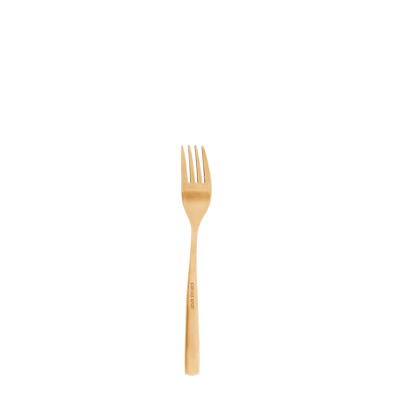 Cocktailgabel / Kuchengabel Neo Gold