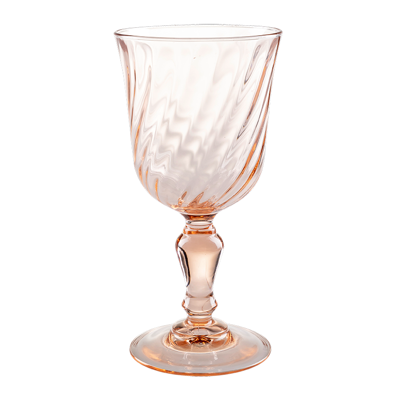 Glas / Stielglas 22 cl Vintage rosa