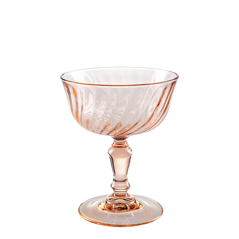 Champagnerkelch Vintage rosa 17 cl