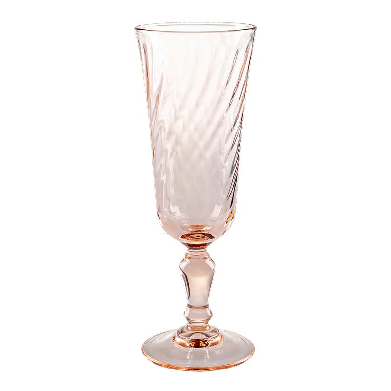 Champagnerglas Vintage rosa