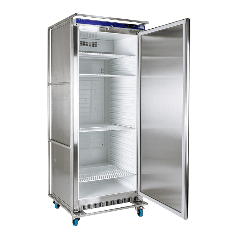 Kühlschrank aus Edelstahl 600L