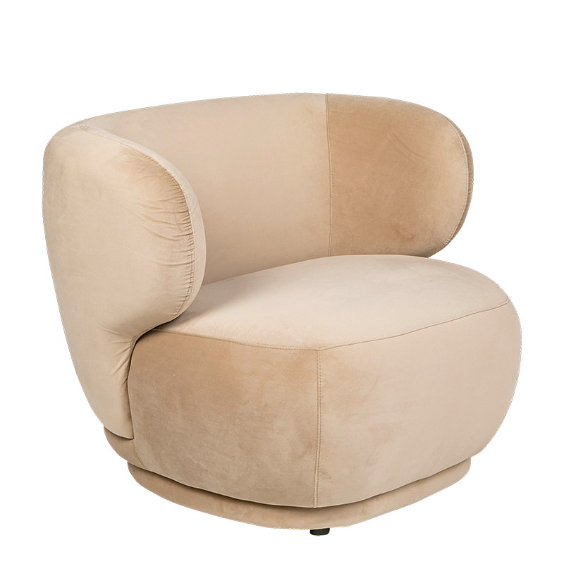 Sessel Elton taupe 78 x 90 cm H 70 cm