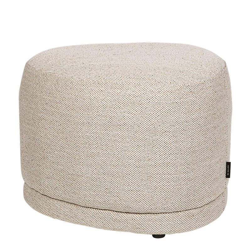 Hocker Kiesel beige 38 x 50 cm H 41 cm